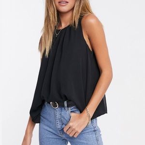 ASOS Black Swing Tank Top